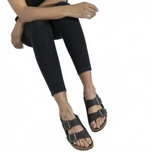 Birkenstock Arizona Soft Footbed Slide Sandal Black 6-6.5 US / 37 EU